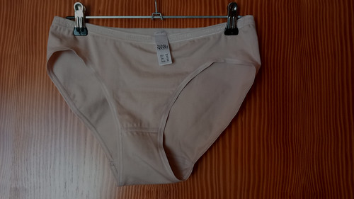 Zwei baumwollslips 42 44 - zwei, gr.
