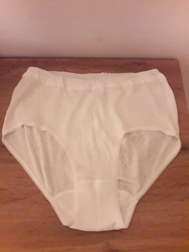 Weiße damenslip aus - weiße,